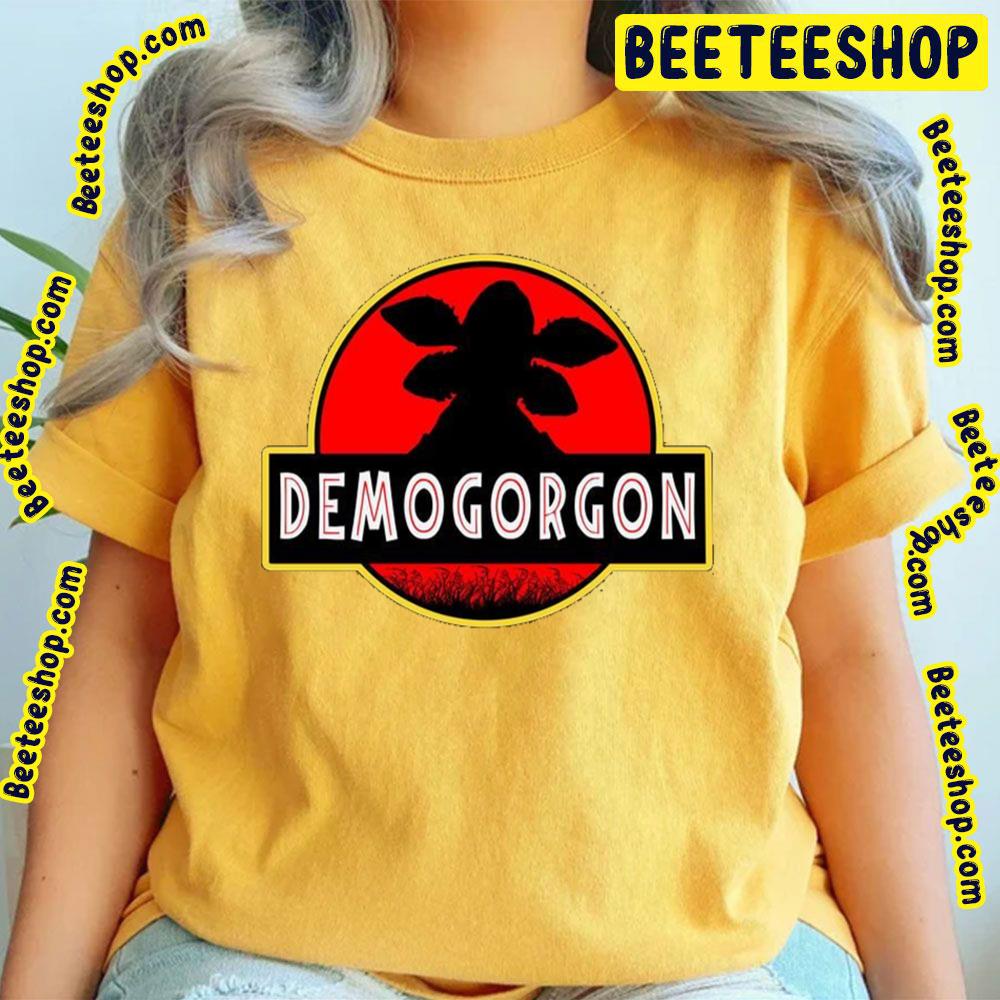 Demogorgon Jurassic Park Stranger Things Trending Unisex T-Shirt Demogorgon Jurassic Park Stranger Things Trending Unisex T-Shirt
