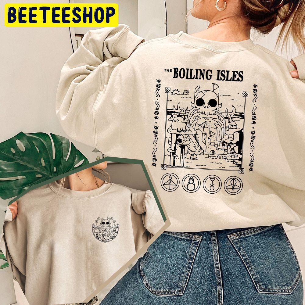 Disney Boilng Isles The Owl House Double Sided Trending Unisex Sweatshirt Disney Boilng Isles The Owl House Double Sided Trending Unisex Sweatshirt