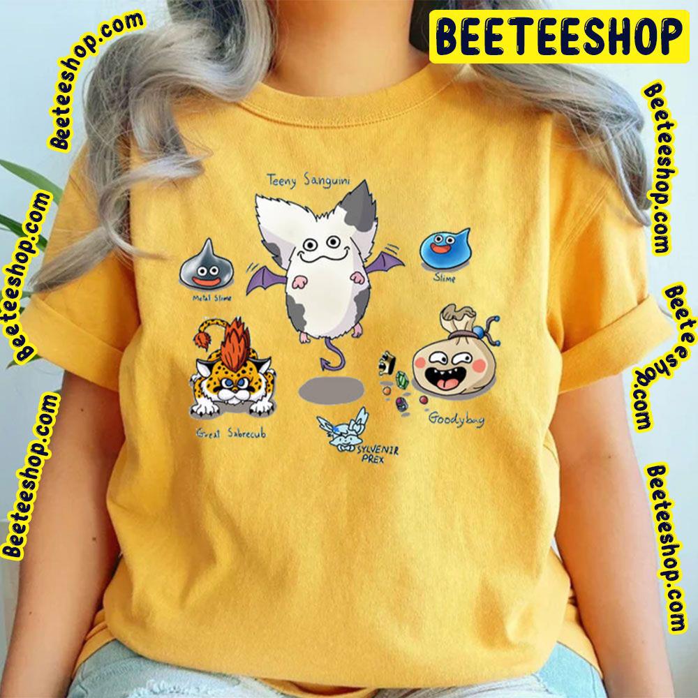 Dragon Quest Game Monsters Trending Unisex T-Shirt Dragon Quest Game Monsters Trending Unisex T-Shirt