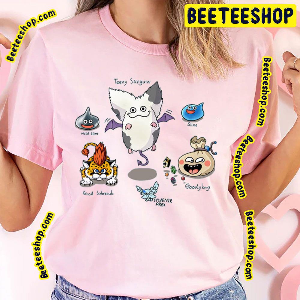 Dragon Quest Game Monsters Trending Unisex T-Shirt Dragon Quest Game Monsters Trending Unisex T-Shirt