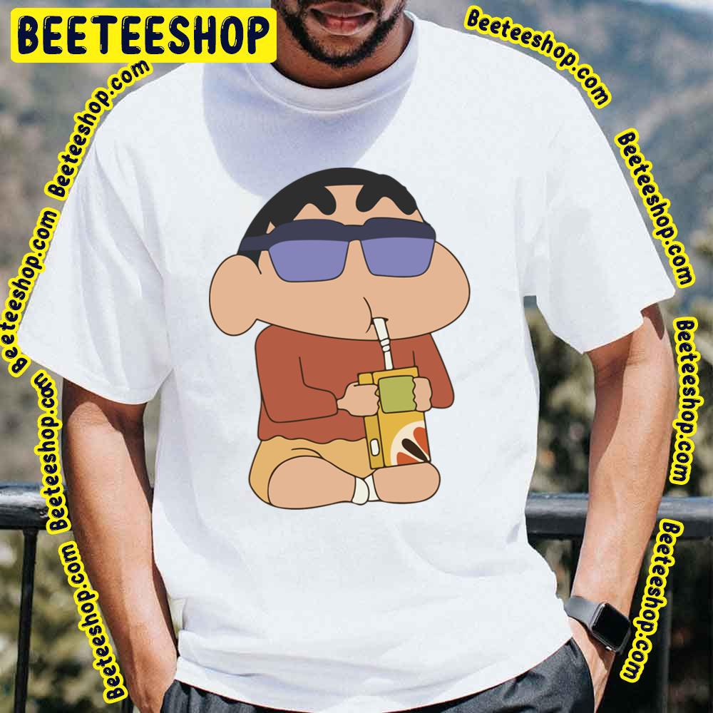 Drink Crayon Shin Chan Trending Unisex T-Shirt Drink Crayon Shin Chan Trending Unisex T-Shirt