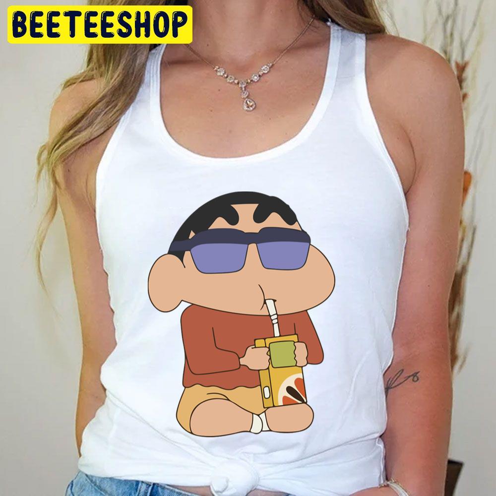Drink Crayon Shin Chan Trending Unisex T-Shirt Drink Crayon Shin Chan Trending Unisex T-Shirt