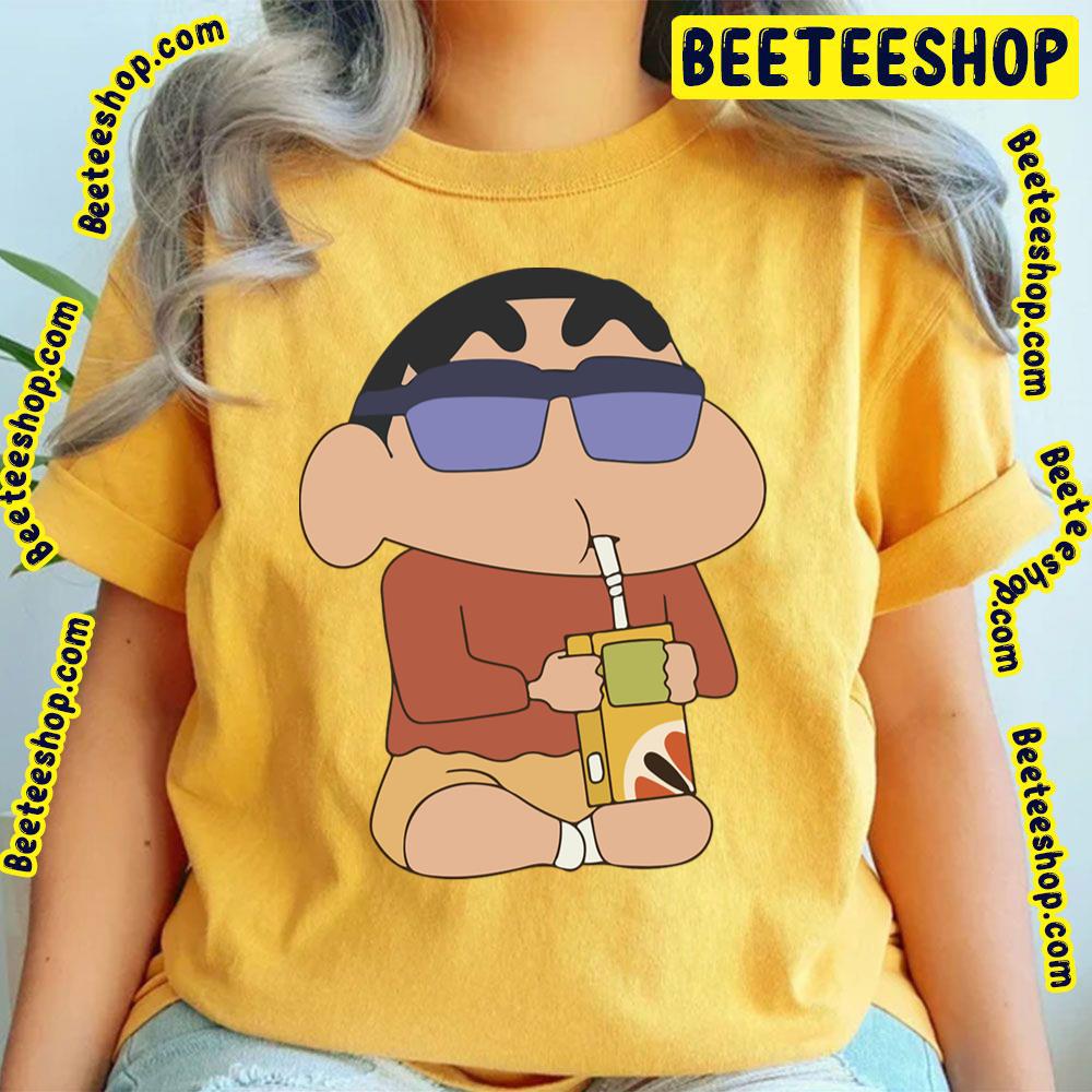 Drink Crayon Shin Chan Trending Unisex T-Shirt Drink Crayon Shin Chan Trending Unisex T-Shirt