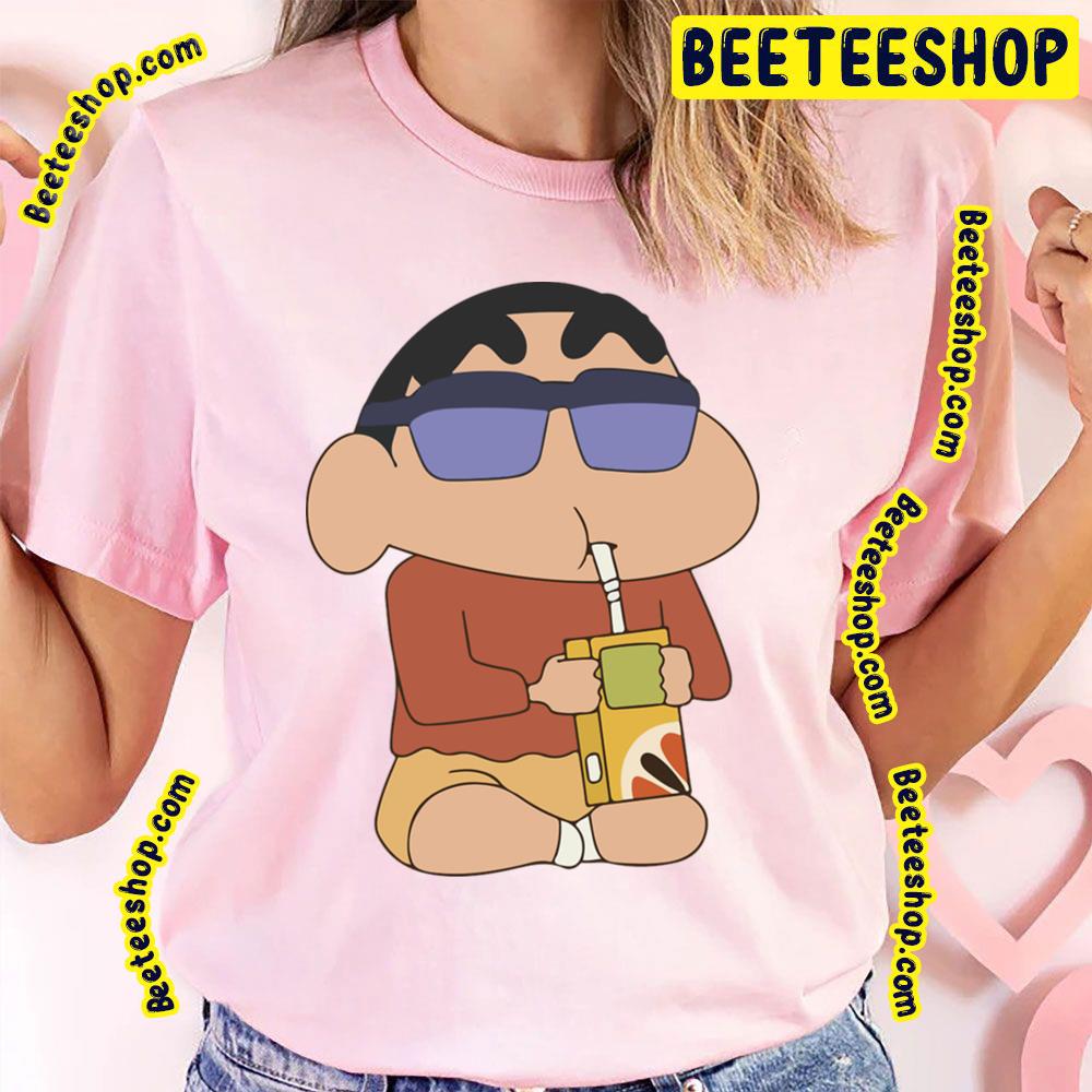 Drink Crayon Shin Chan Trending Unisex T-Shirt Drink Crayon Shin Chan Trending Unisex T-Shirt