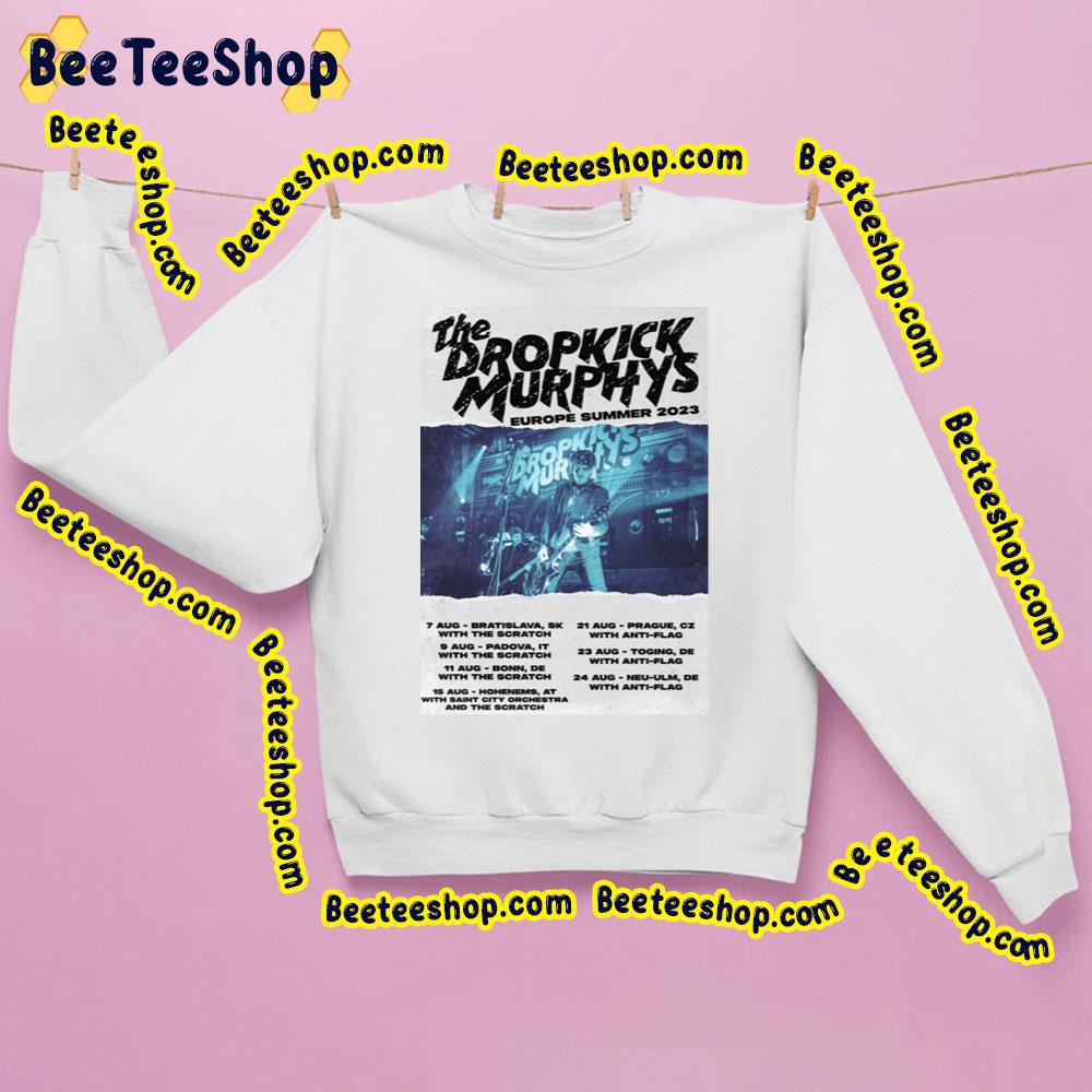 Dropkick Murphys Europe Summer 2023 Trending Unisex Sweatshirt Dropkick Murphys Europe Summer 2023 Trending Unisex Sweatshirt