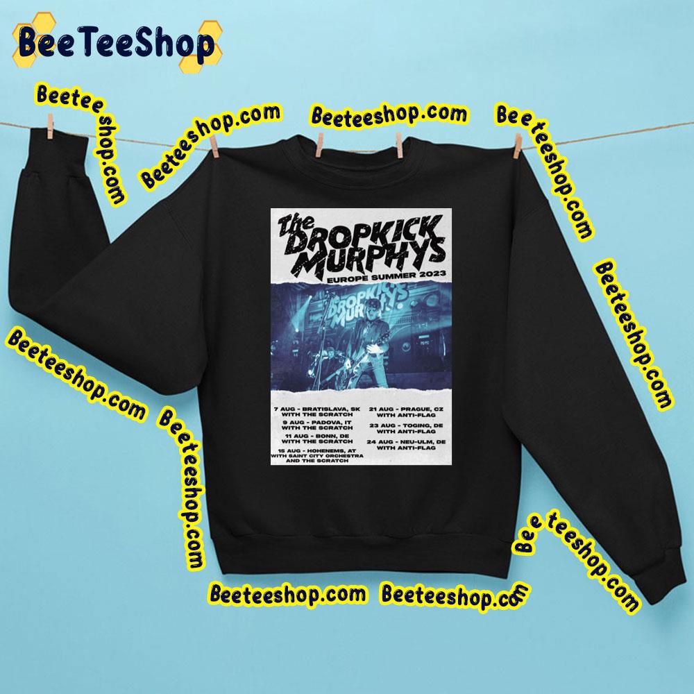 Dropkick Murphys Europe Summer 2023 Trending Unisex Sweatshirt Dropkick Murphys Europe Summer 2023 Trending Unisex Sweatshirt