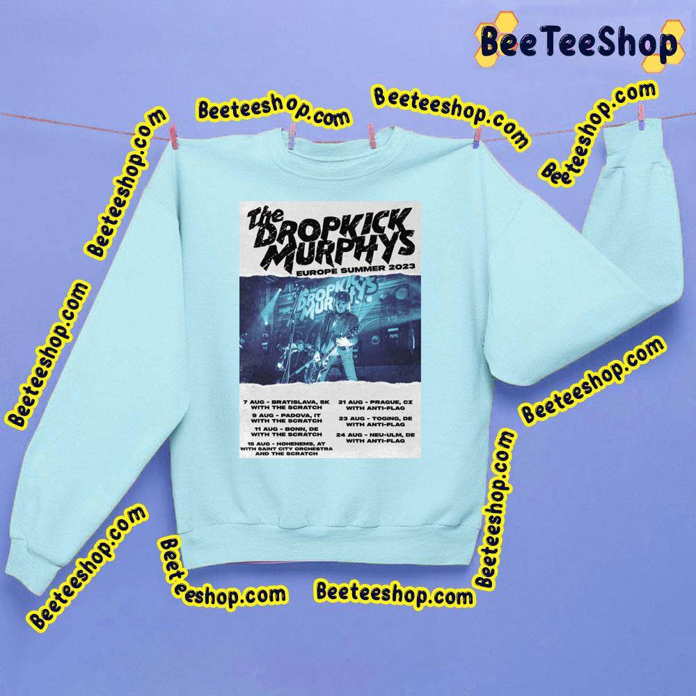 Dropkick Murphys Europe Summer 2023 Trending Unisex Sweatshirt Dropkick Murphys Europe Summer 2023 Trending Unisex Sweatshirt
