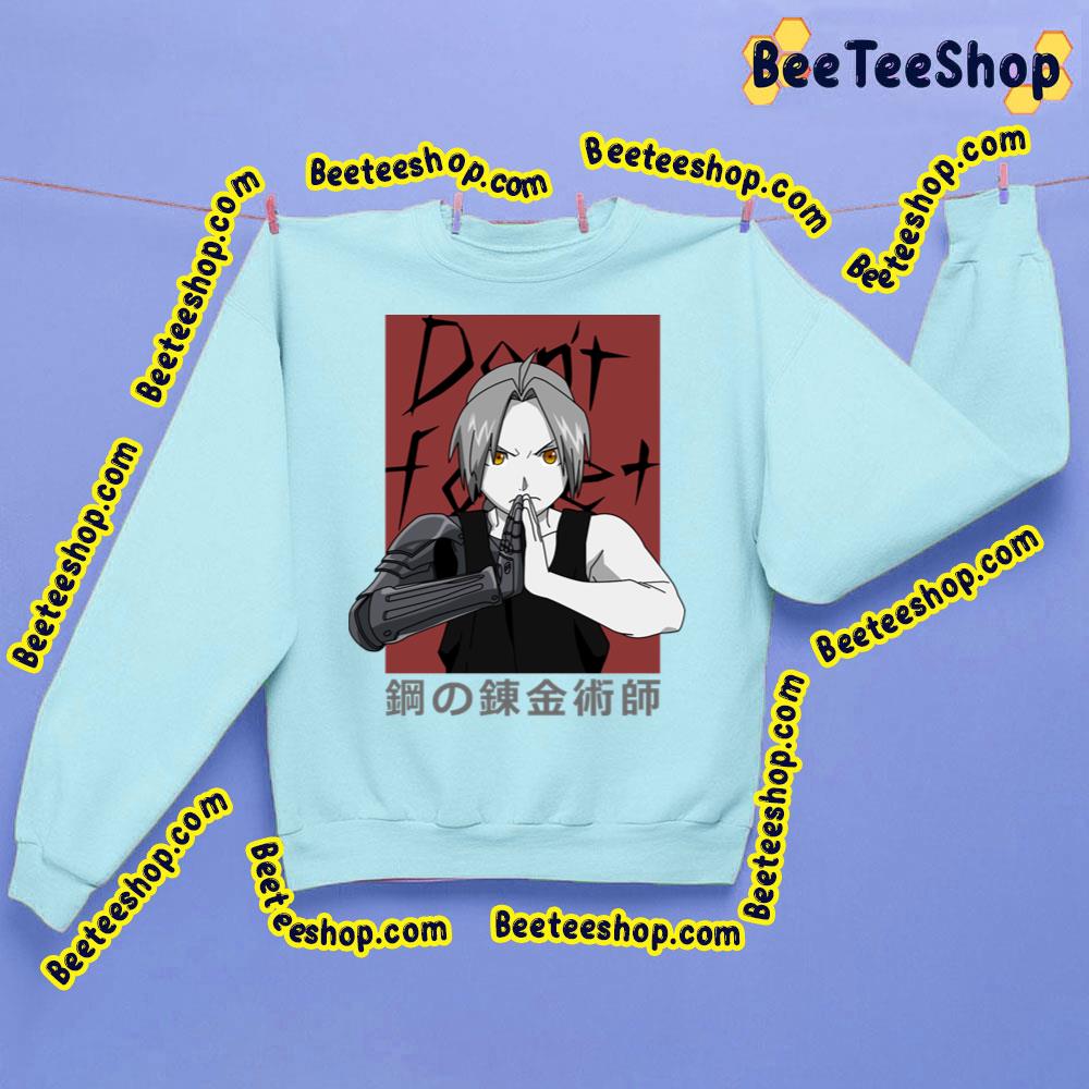 Edward Elric Brother Trending Unisex Sweatshirt Edward Elric Brother Trending Unisex Sweatshirt