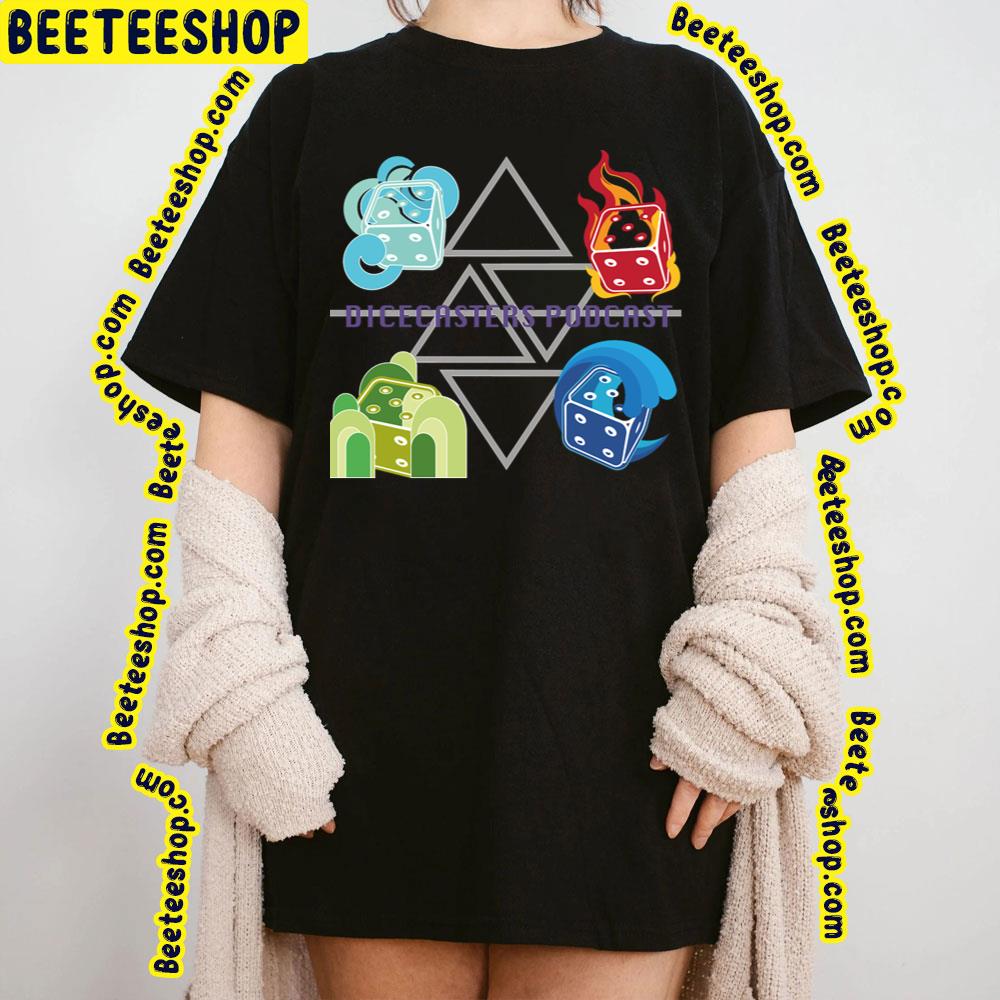 Elemental Dicecasters Podcast Trending Unisex T-Shirt Elemental Dicecasters Podcast Trending Unisex T-Shirt