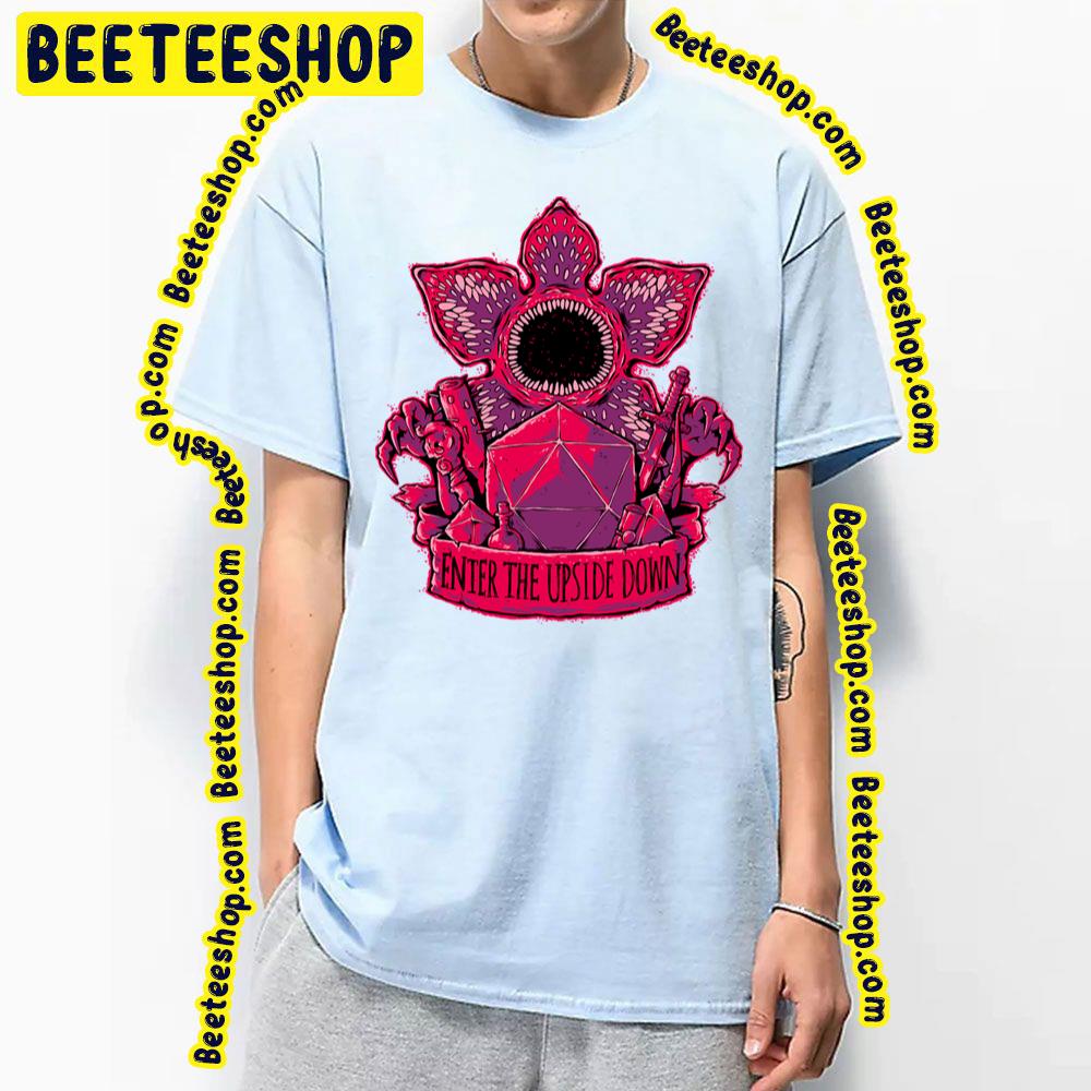 Enter The Upside Down Demogorgon Stranger Things Trending Unisex T-Shirt Enter The Upside Down Demogorgon Stranger Things Trending Unisex T-Shirt