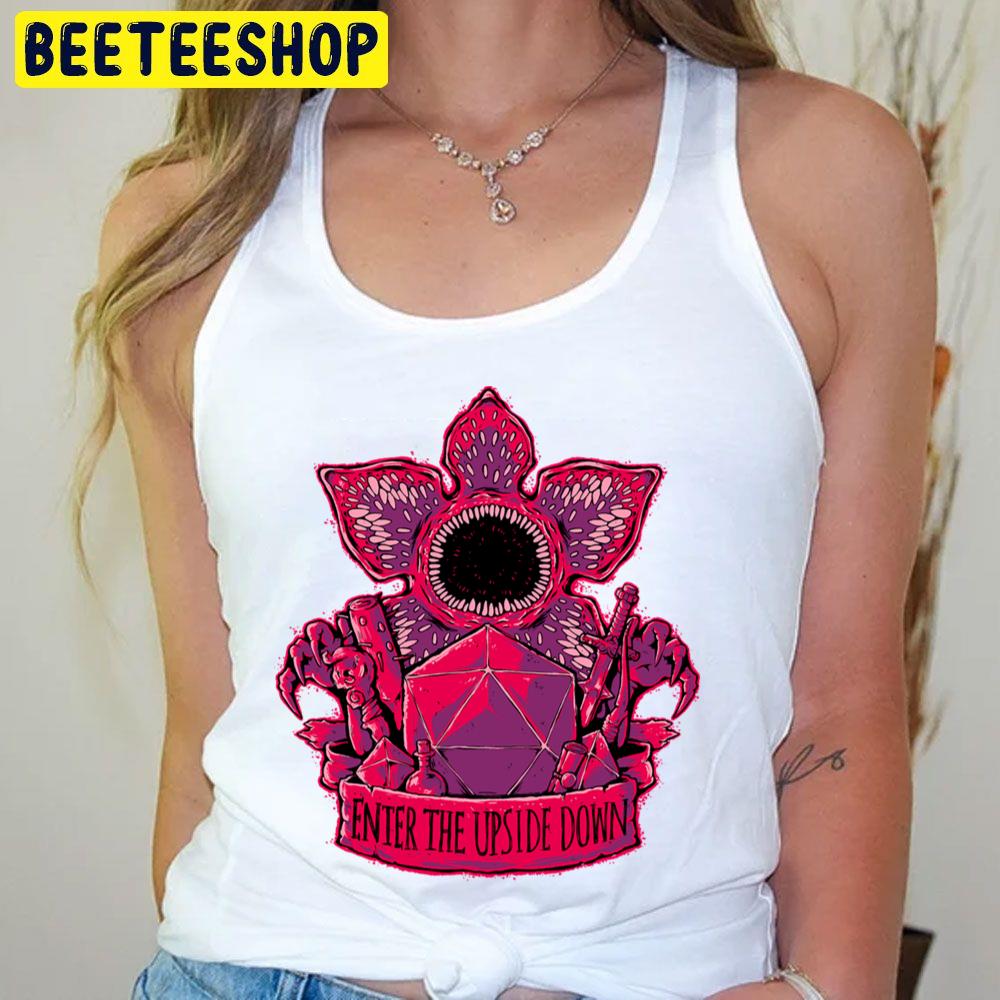 Enter The Upside Down Demogorgon Stranger Things Trending Unisex T-Shirt Enter The Upside Down Demogorgon Stranger Things Trending Unisex T-Shirt