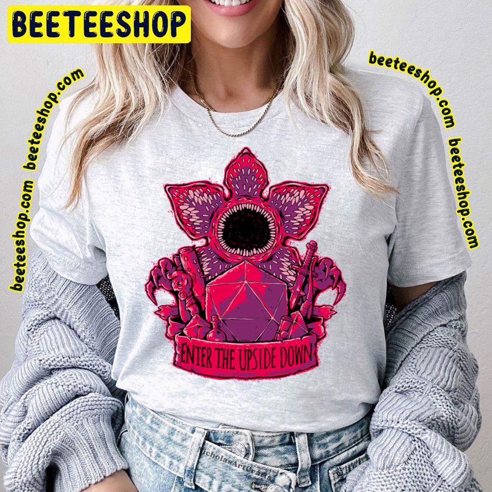 Enter The Upside Down Demogorgon Stranger Things Trending Unisex T-Shirt Enter The Upside Down Demogorgon Stranger Things Trending Unisex T-Shirt