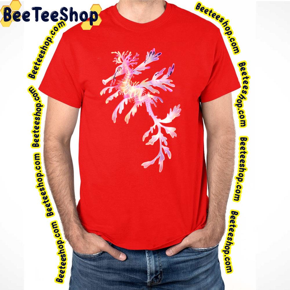 Exist Leafy Seahorse Dragon Pink Trending Unisex T-Shirt Exist Leafy Seahorse Dragon Pink Trending Unisex T-Shirt