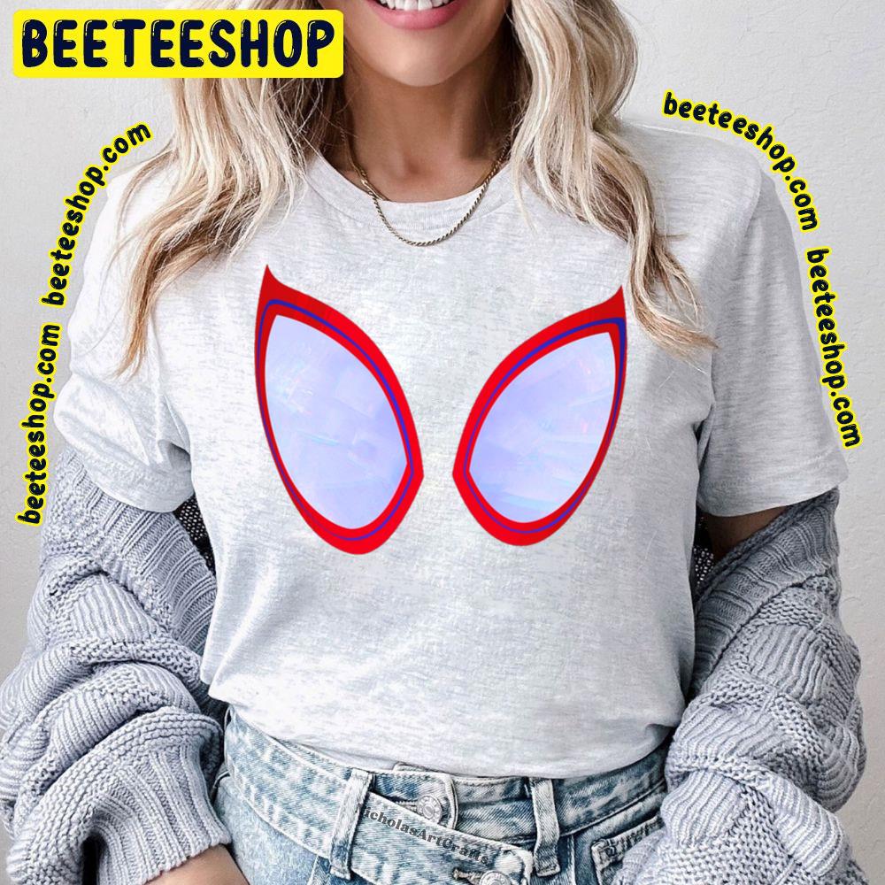 Eye Miles Morales Spiderverse Movie Trending Unisex T-Shirt Eye Miles Morales Spiderverse Movie Trending Unisex T-Shirt