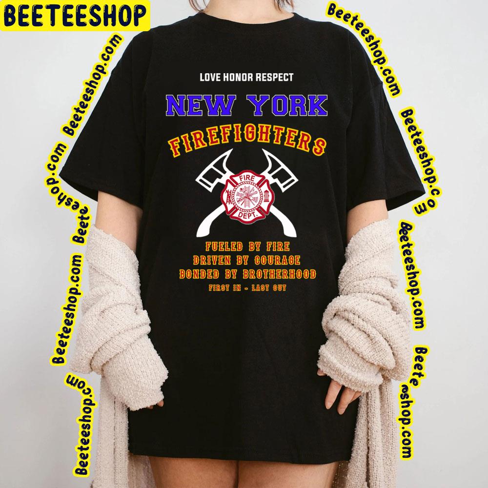 Fire Fighters New York New York Trending Unisex T-Shirt Fire Fighters New York New York Trending Unisex T-Shirt