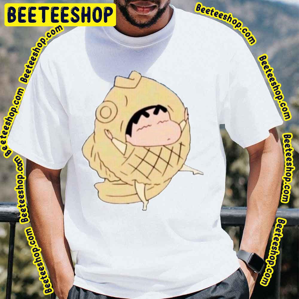 Fish Crayon Shin Chan Trending Unisex T-Shirt Fish Crayon Shin Chan Trending Unisex T-Shirt