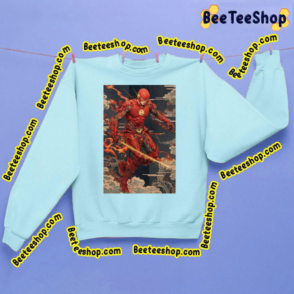 Flash Marvel Japanese Art Trending Unisex Sweatshirt Flash Marvel Japanese Art Trending Unisex Sweatshirt