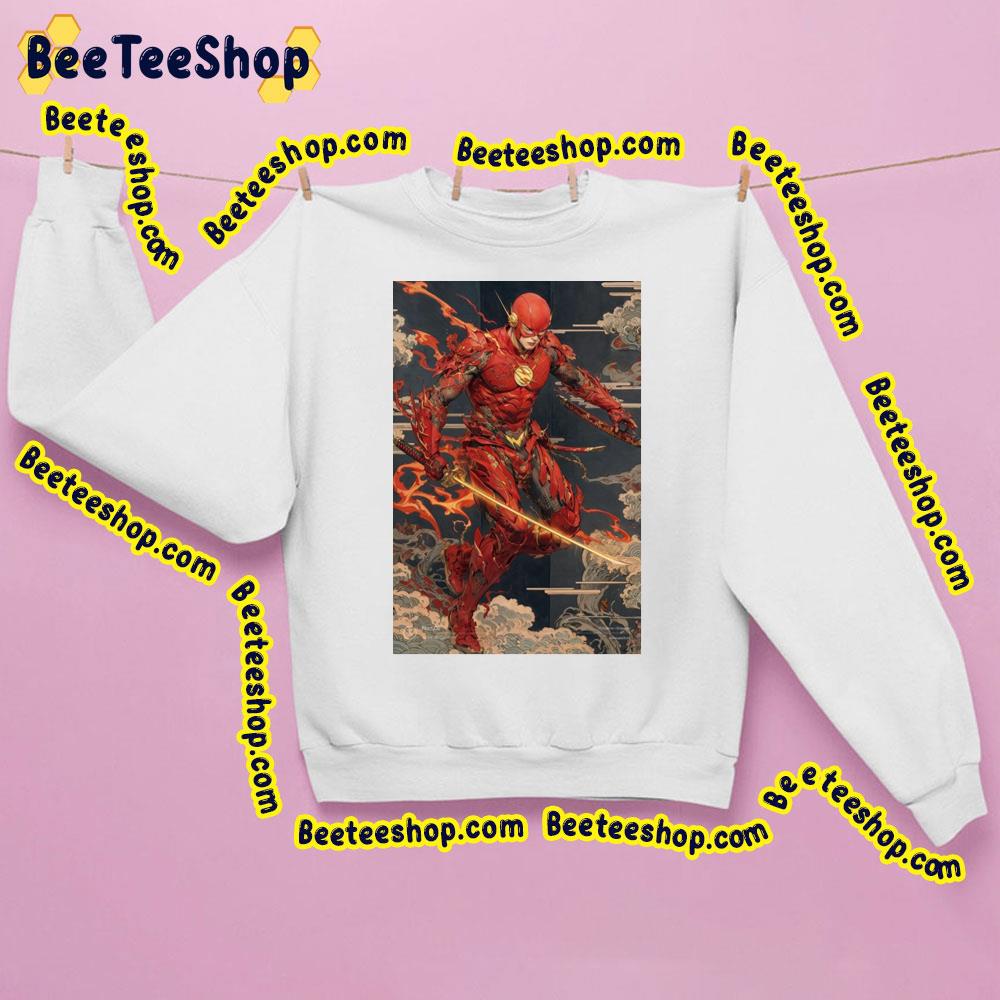 Flash Marvel Japanese Art Trending Unisex Sweatshirt Flash Marvel Japanese Art Trending Unisex Sweatshirt
