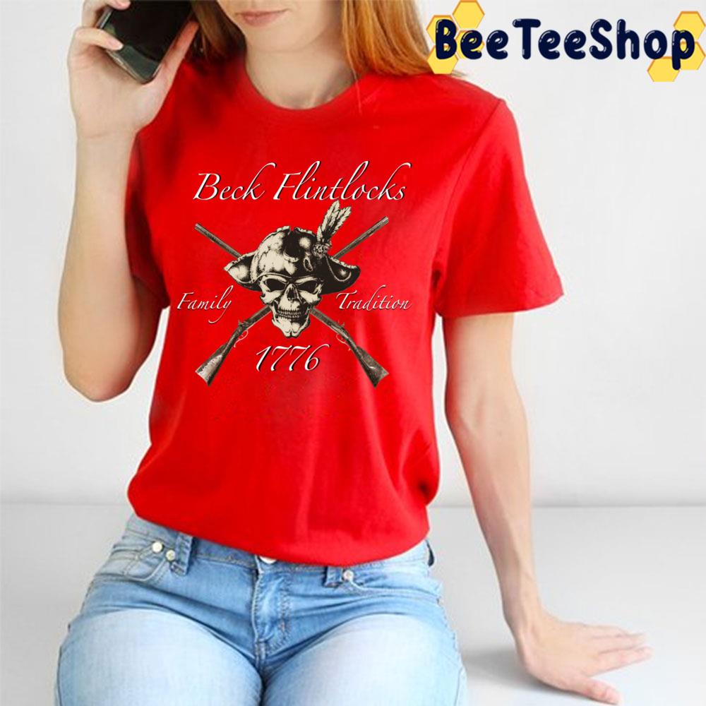 Flintlocks Skull Beck Trending Unisex T-Shirt Flintlocks Skull Beck Trending Unisex T-Shirt