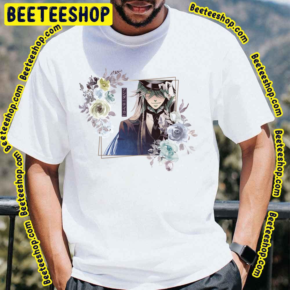 Flower Black Butler Undertaker Riddle Trending Unisex T-Shirt Flower Black Butler Undertaker Riddle Trending Unisex T-Shirt