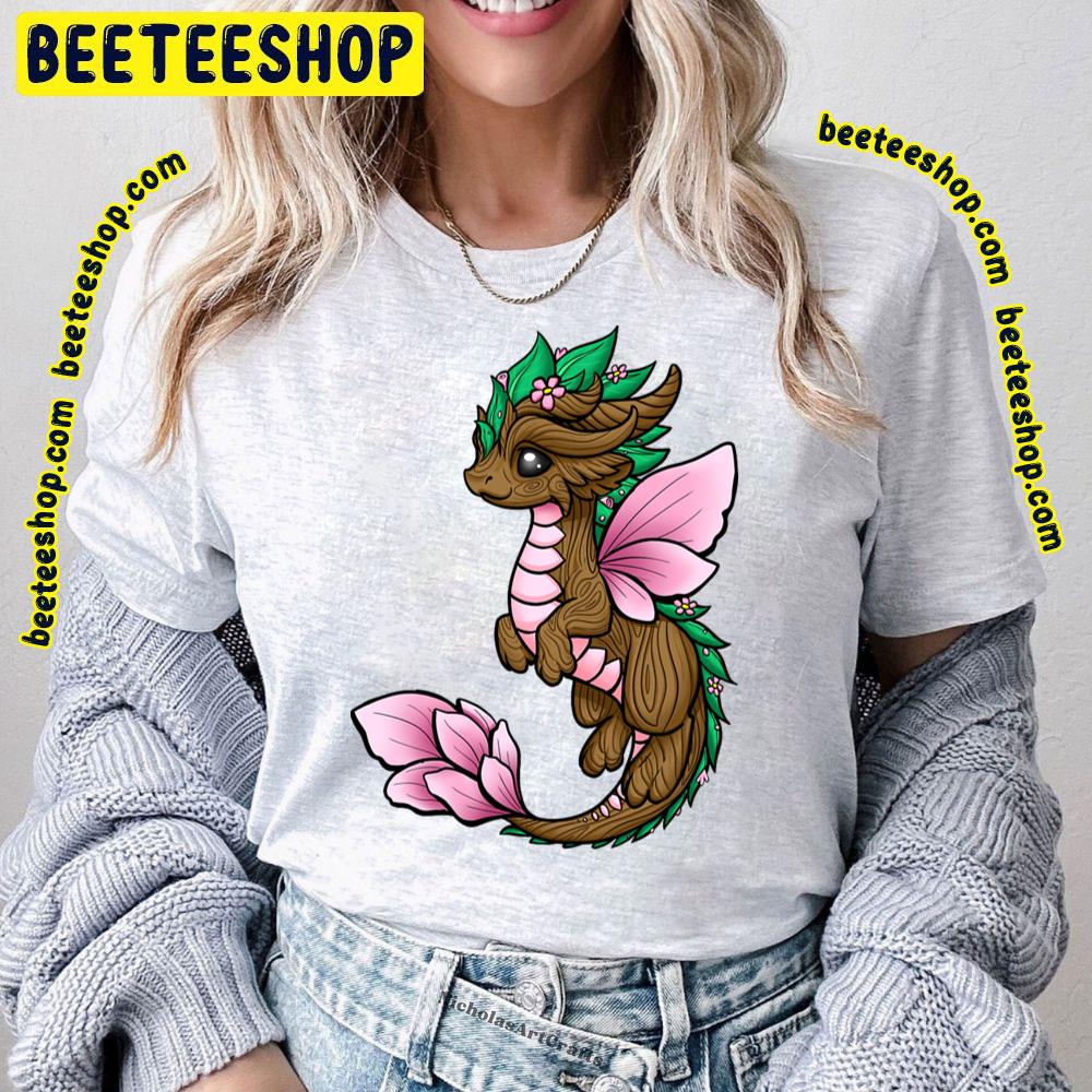Flower Dragon Elemental Trending Unisex T-Shirt Flower Dragon Elemental Trending Unisex T-Shirt