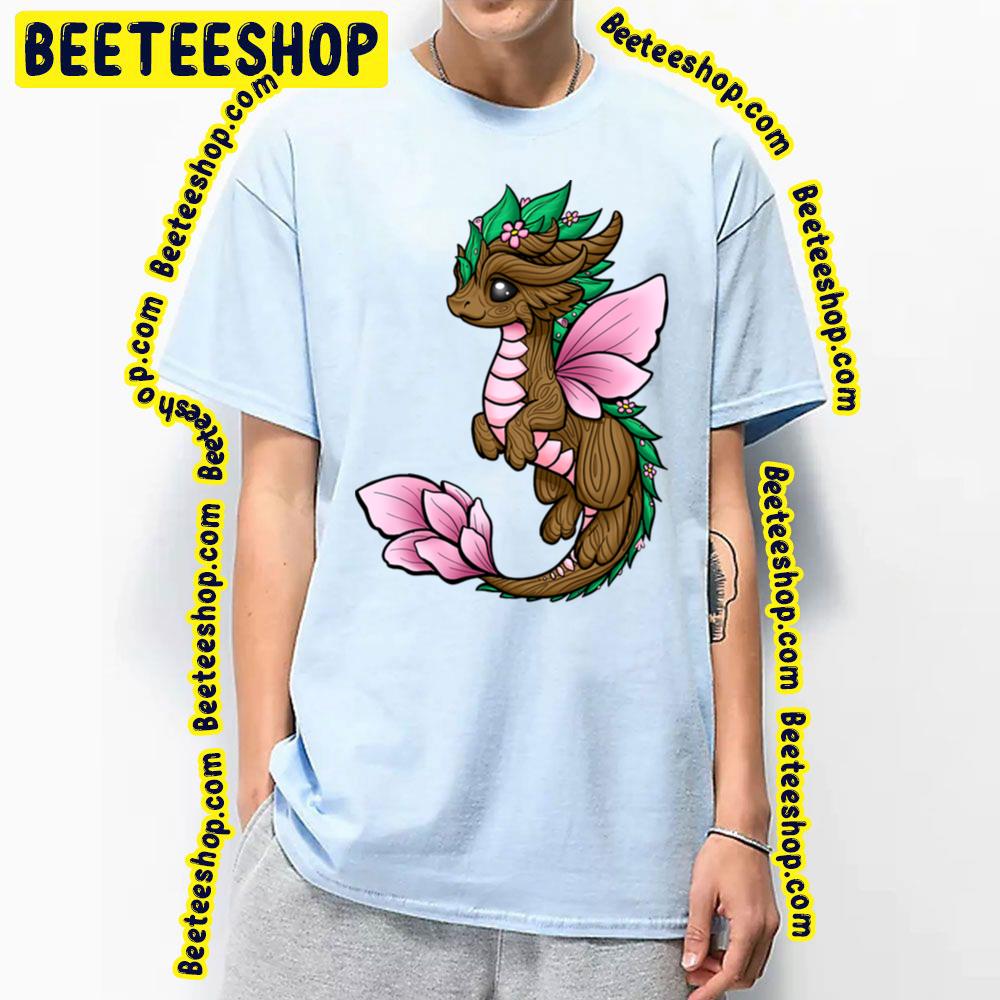 Flower Dragon Elemental Trending Unisex T-Shirt Flower Dragon Elemental Trending Unisex T-Shirt