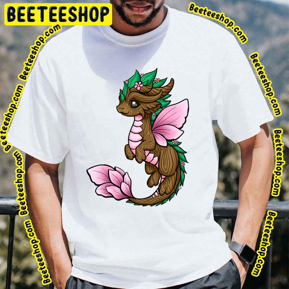 Flower Dragon Elemental Trending Unisex T-Shirt Flower Dragon Elemental Trending Unisex T-Shirt