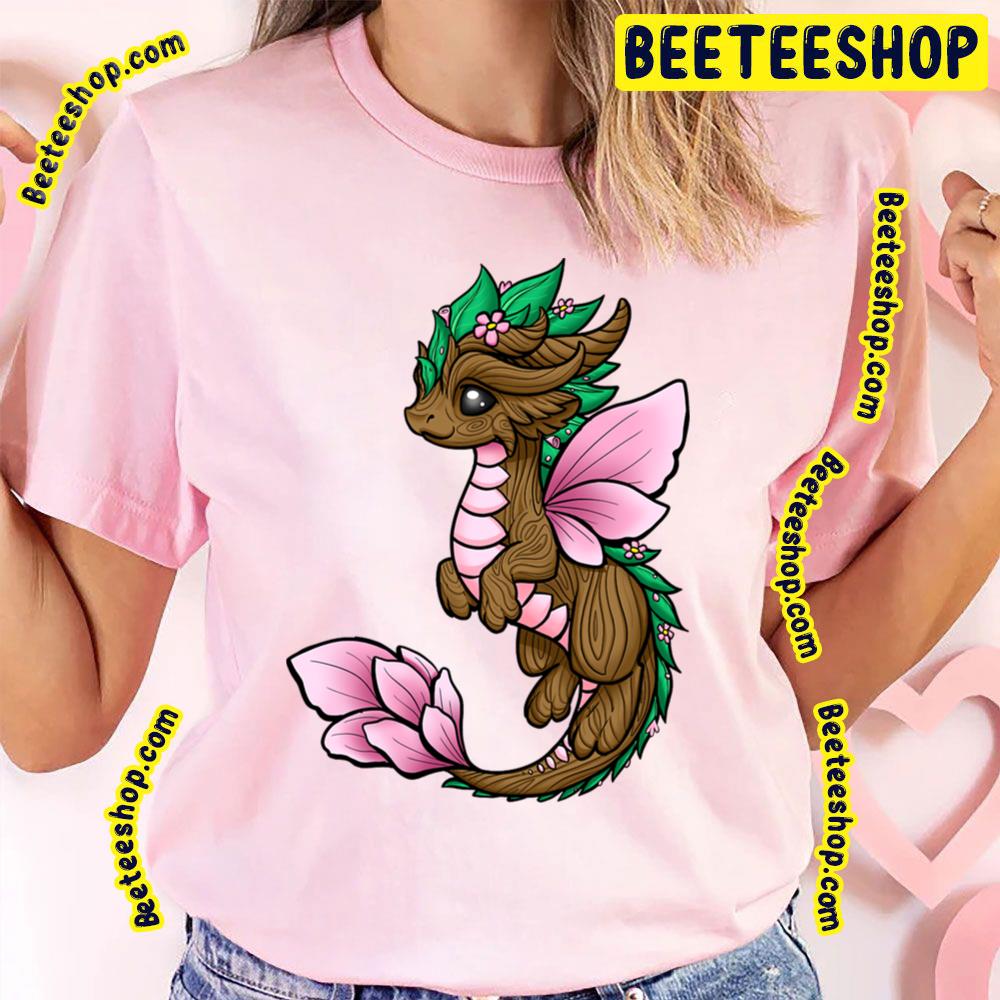 Flower Dragon Elemental Trending Unisex T-Shirt Flower Dragon Elemental Trending Unisex T-Shirt