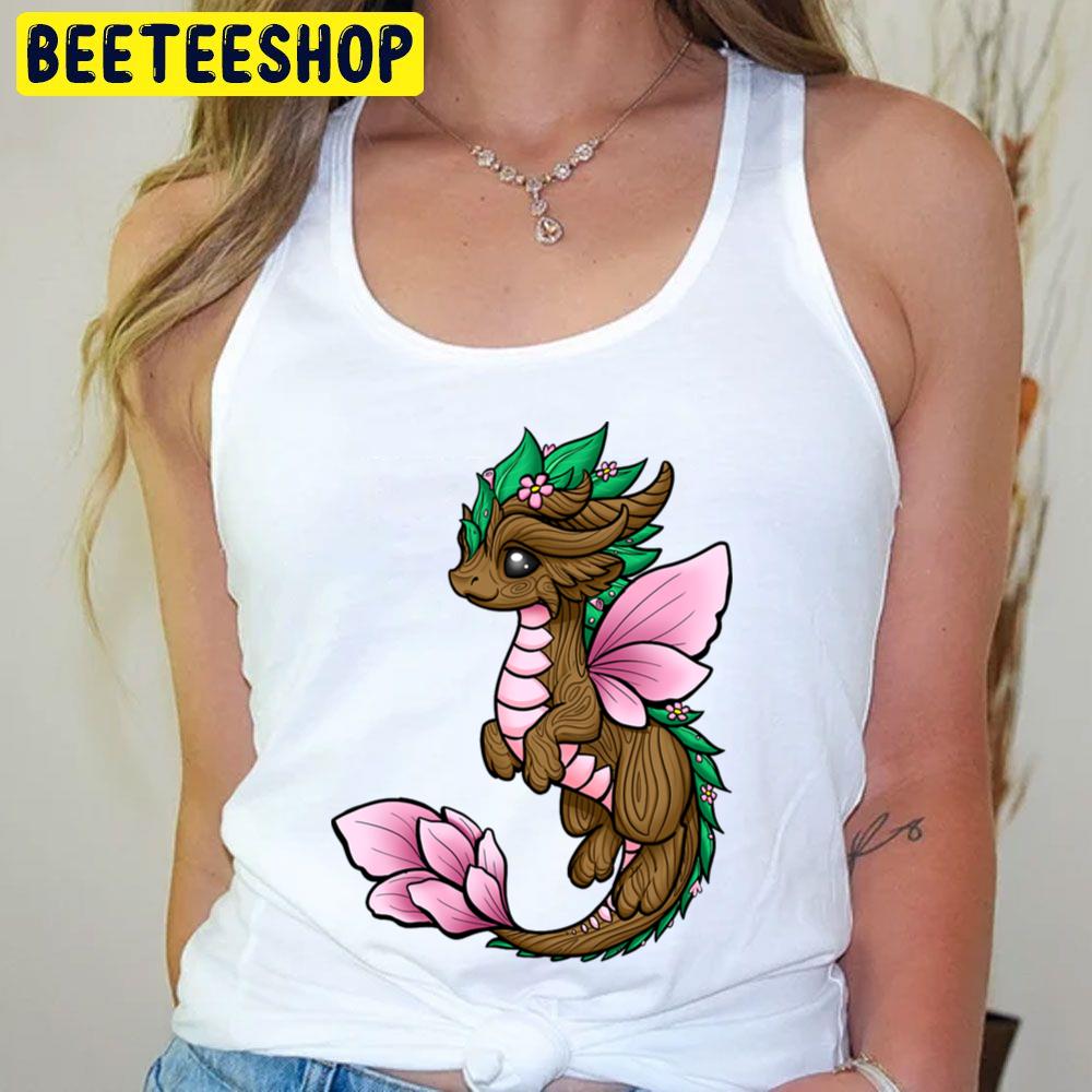 Flower Dragon Elemental Trending Unisex T-Shirt Flower Dragon Elemental Trending Unisex T-Shirt
