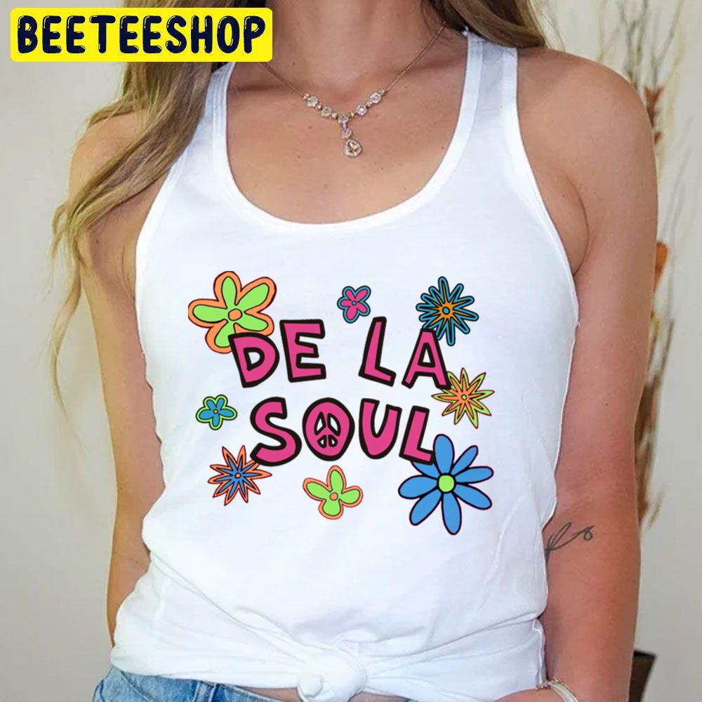 Flower Pattern De La Soul Trending Unisex T-Shirt Flower Pattern De La Soul Trending Unisex T-Shirt