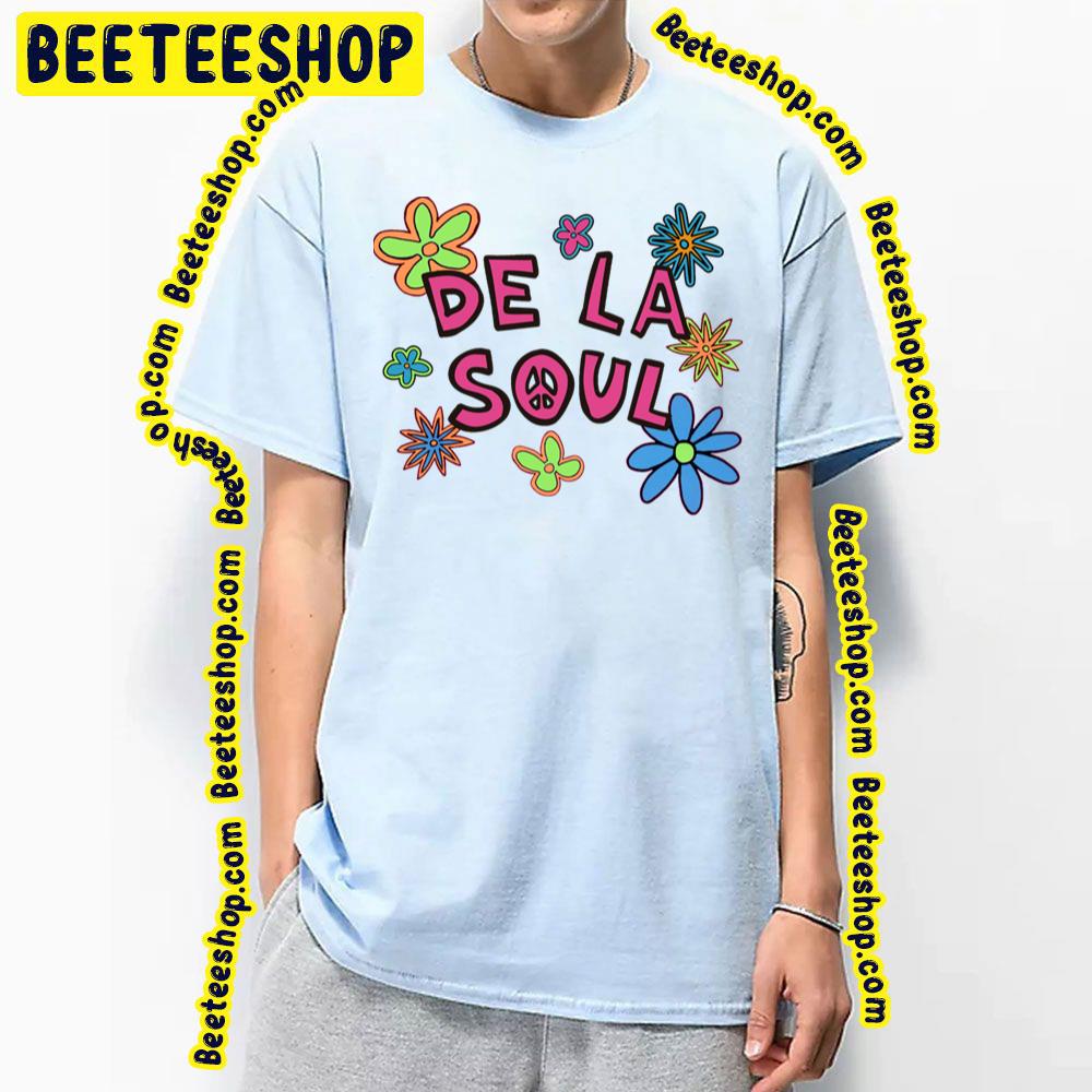 Flower Pattern De La Soul Trending Unisex T-Shirt Flower Pattern De La Soul Trending Unisex T-Shirt