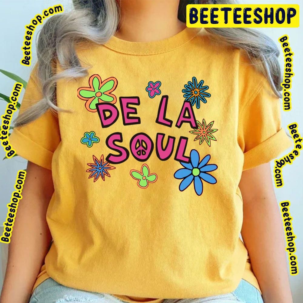 Flower Pattern De La Soul Trending Unisex T-Shirt Flower Pattern De La Soul Trending Unisex T-Shirt