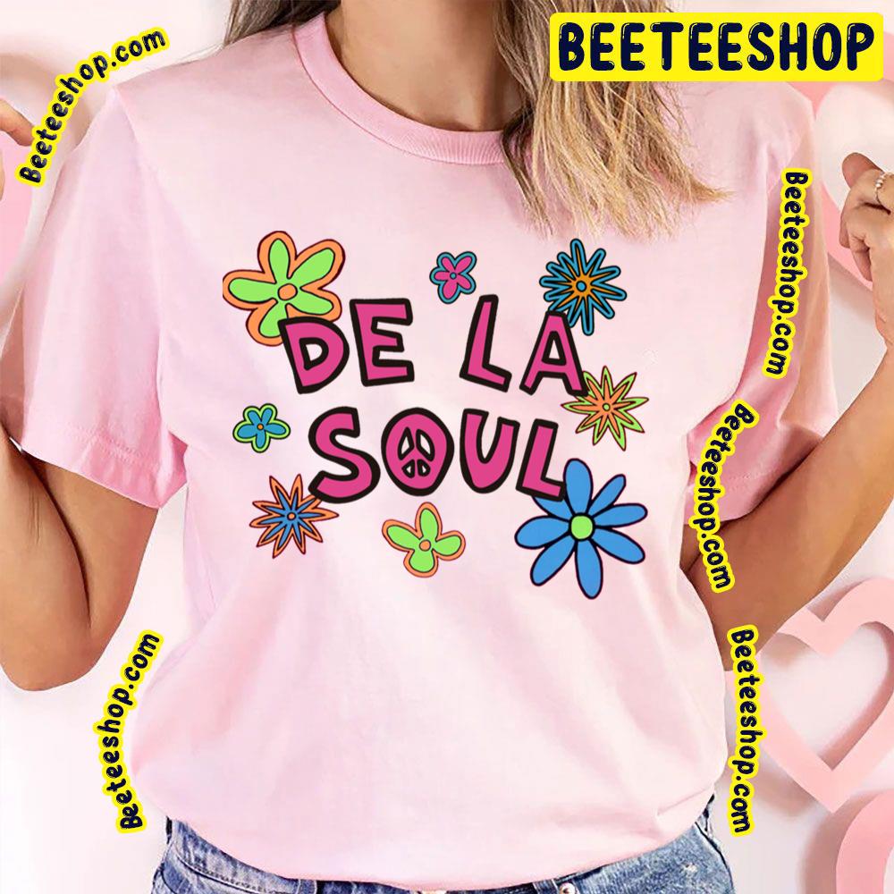 Flower Pattern De La Soul Trending Unisex T-Shirt Flower Pattern De La Soul Trending Unisex T-Shirt