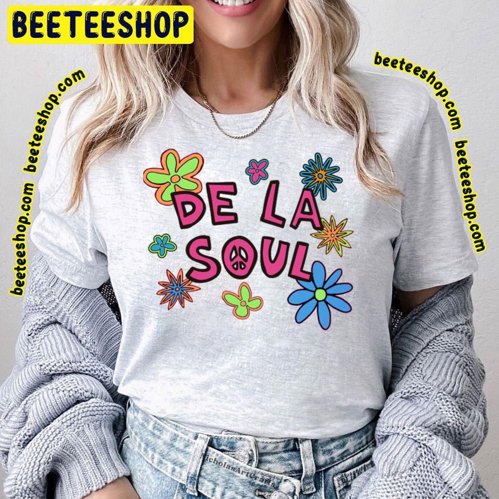 Flower Pattern De La Soul Trending Unisex T-Shirt Flower Pattern De La Soul Trending Unisex T-Shirt