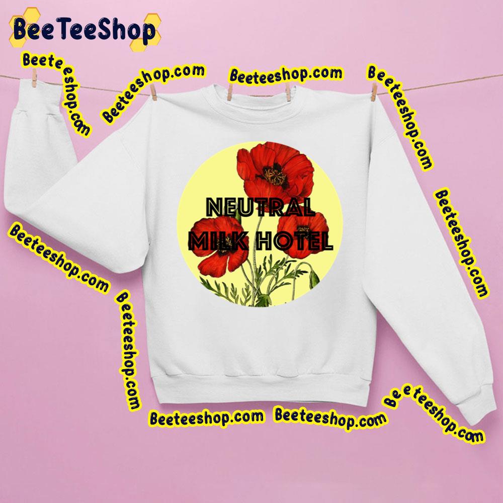 Flower Retro Art Neutral Milk Hotel Trending Unisex Sweatshirt Flower Retro Art Neutral Milk Hotel Trending Unisex Sweatshirt