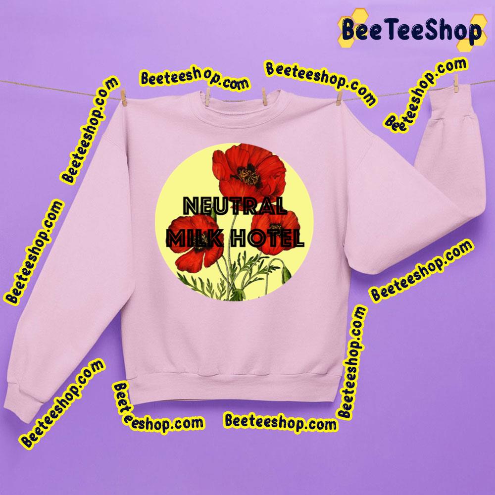 Flower Retro Art Neutral Milk Hotel Trending Unisex Sweatshirt Flower Retro Art Neutral Milk Hotel Trending Unisex Sweatshirt