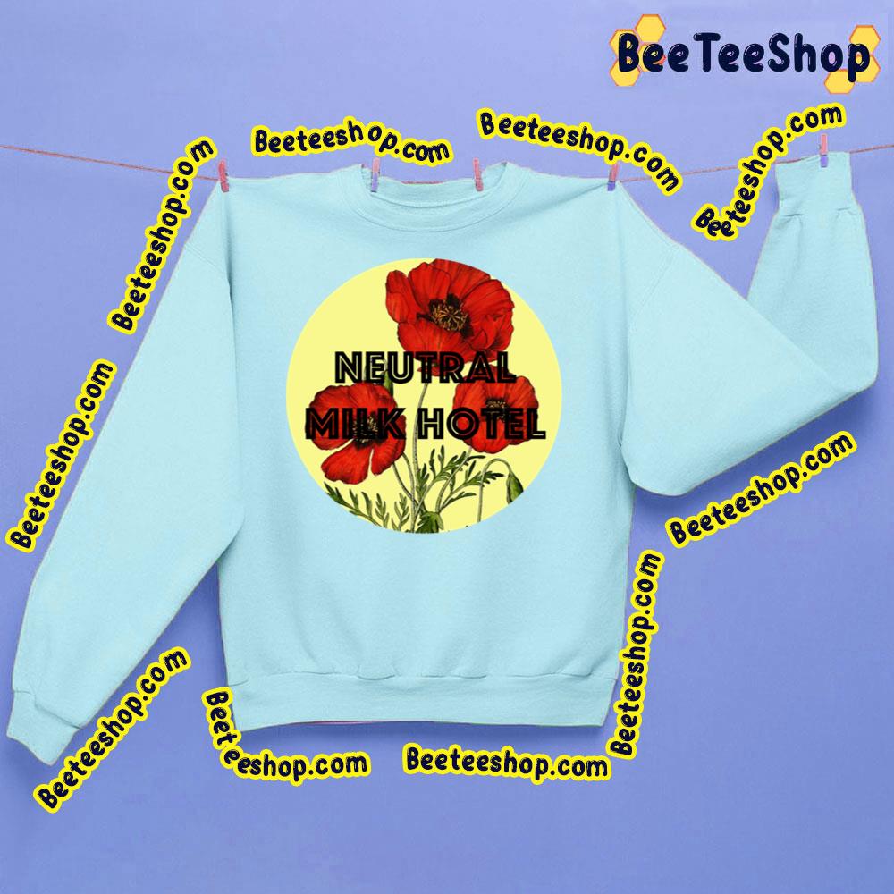 Flower Retro Art Neutral Milk Hotel Trending Unisex Sweatshirt Flower Retro Art Neutral Milk Hotel Trending Unisex Sweatshirt