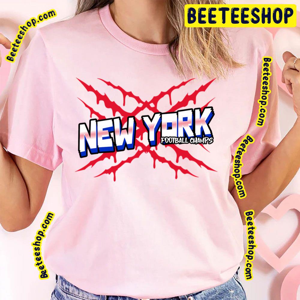 Football Champs New York New York Trending Unisex T-Shirt Football Champs New York New York Trending Unisex T-Shirt