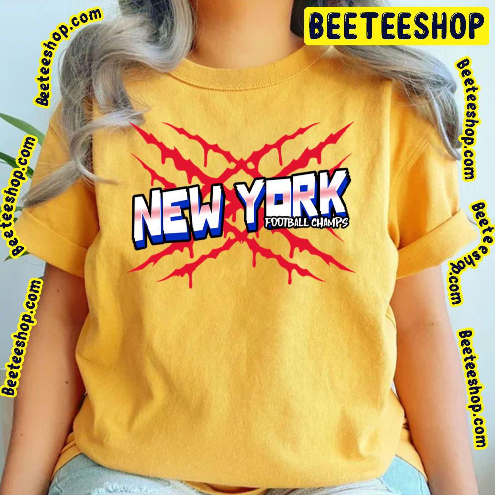 Football Champs New York New York Trending Unisex T-Shirt Football Champs New York New York Trending Unisex T-Shirt