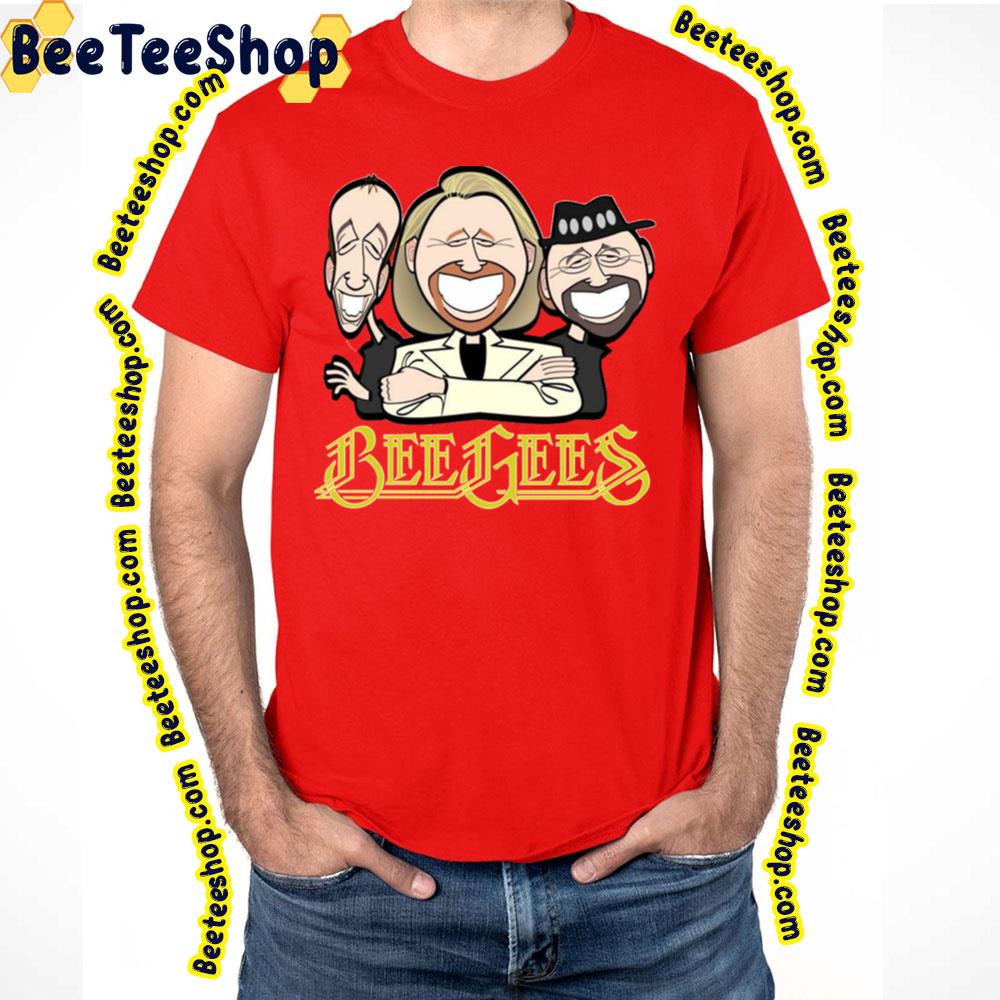 Funny Chibi The Bee Gees Trending Unisex T-Shirt Funny Chibi The Bee Gees Trending Unisex T-Shirt