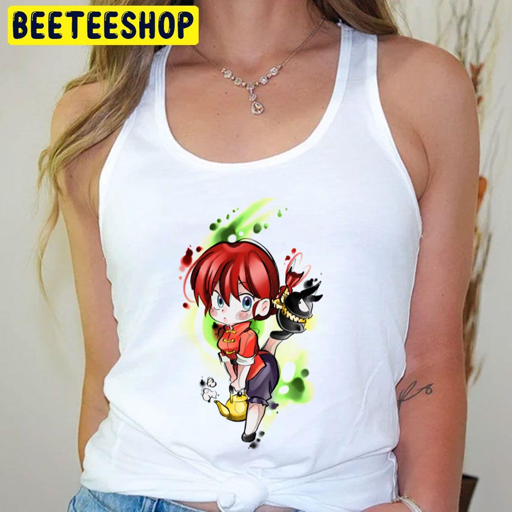 Funny Girl Ranma Chibi Trending Unisex T-Shirt Funny Girl Ranma Chibi Trending Unisex T-Shirt