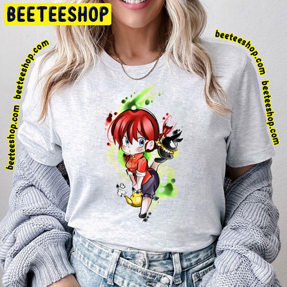 Funny Girl Ranma Chibi Trending Unisex T-Shirt Funny Girl Ranma Chibi Trending Unisex T-Shirt