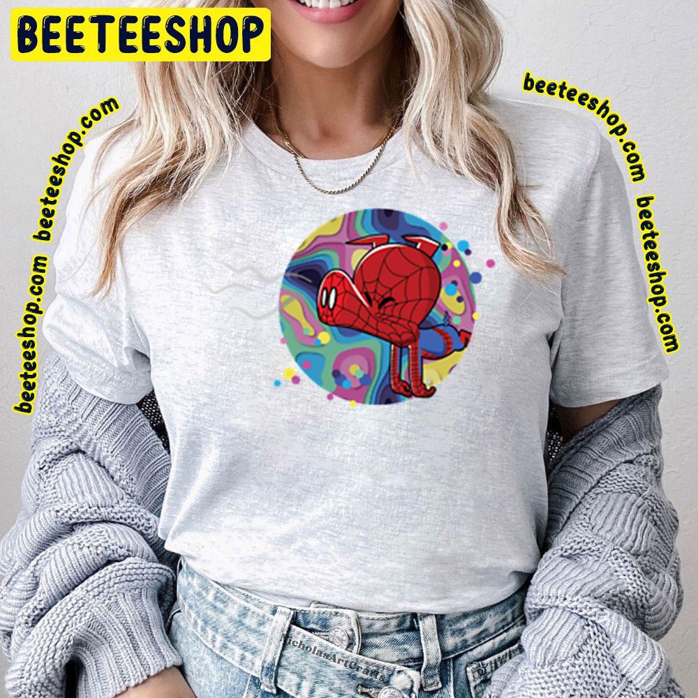 Funny Peter Porker Spiderverse Movie Trending Unisex T-Shirt Funny Peter Porker Spiderverse Movie Trending Unisex T-Shirt