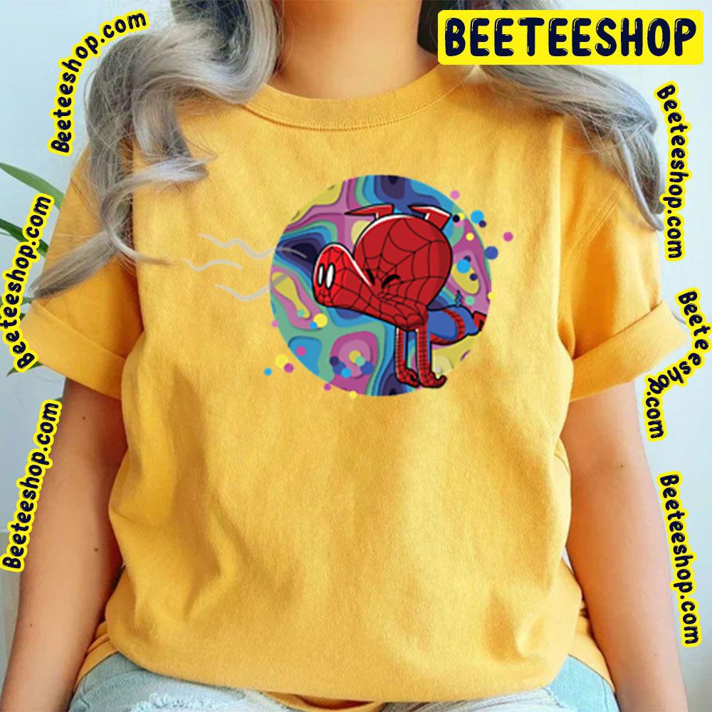 Funny Peter Porker Spiderverse Movie Trending Unisex T-Shirt Funny Peter Porker Spiderverse Movie Trending Unisex T-Shirt