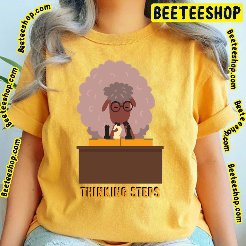 Funny Thinking Baby Steps Trending Unisex T-Shirt Funny Thinking Baby Steps Trending Unisex T-Shirt