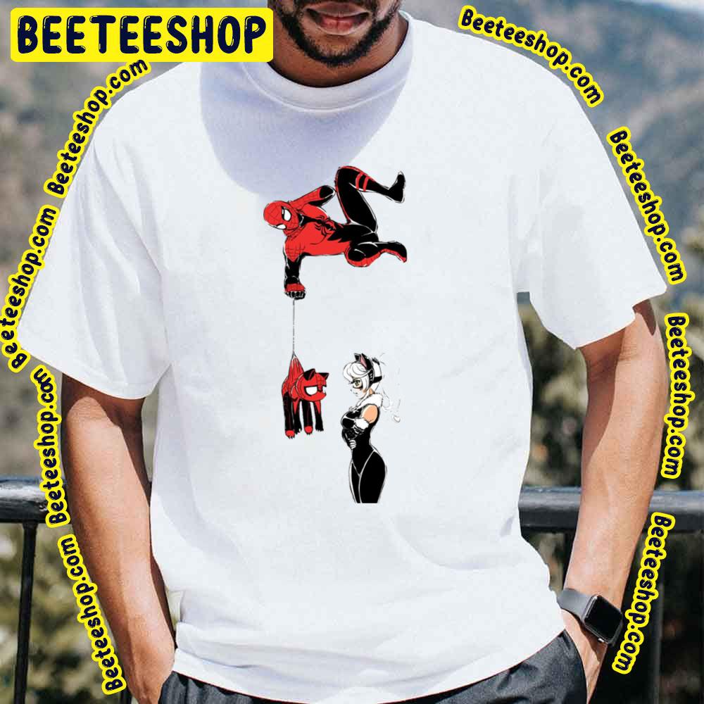 Give The Cat Spiderverse Movie Trending Unisex T-Shirt Give The Cat Spiderverse Movie Trending Unisex T-Shirt