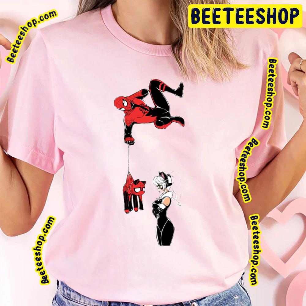 Give The Cat Spiderverse Movie Trending Unisex T-Shirt Give The Cat Spiderverse Movie Trending Unisex T-Shirt