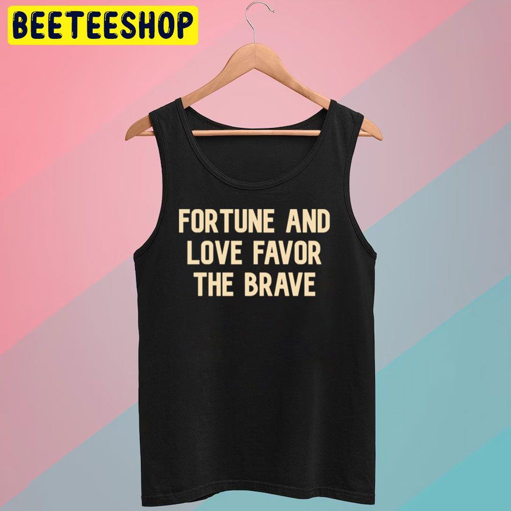 Gold Text Love And Fortune Trending Unisex T-Shirt Gold Text Love And Fortune Trending Unisex T-Shirt