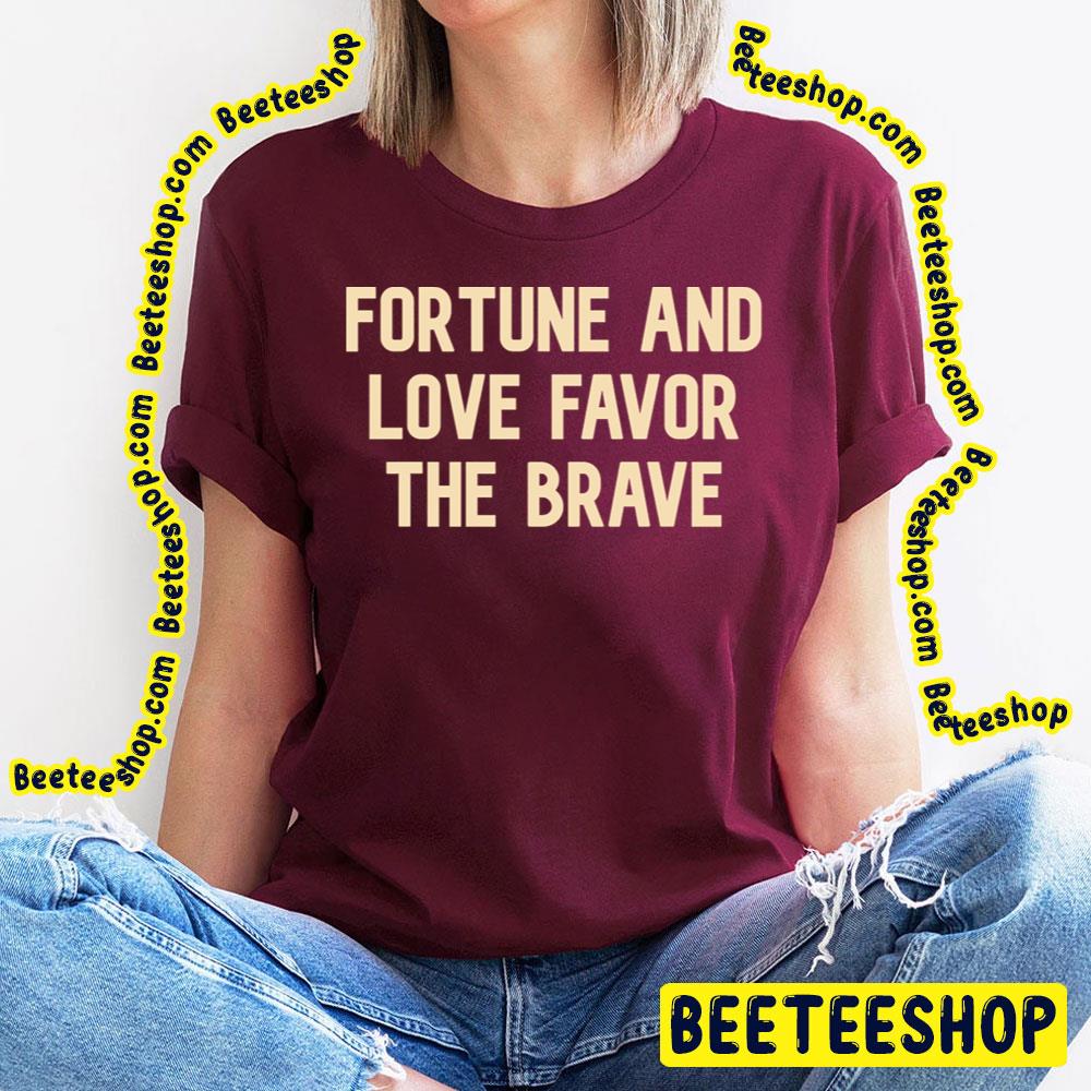 Gold Text Love And Fortune Trending Unisex T-Shirt Gold Text Love And Fortune Trending Unisex T-Shirt