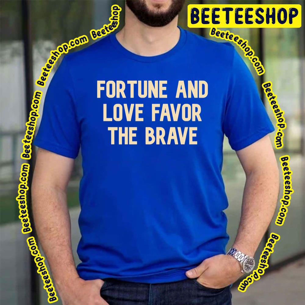 Gold Text Love And Fortune Trending Unisex T-Shirt Gold Text Love And Fortune Trending Unisex T-Shirt